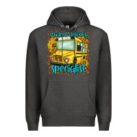 Charcoal Heather student delivery specialist Premium Hoodie - NancyCooperArtShop