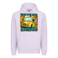 Lilac student delivery specialist Premium Hoodie - NancyCooperArtShop