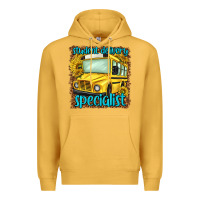 Mustard student delivery specialist Premium Hoodie - NancyCooperArtShop