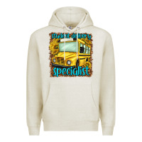 Oatmeal Heather student delivery specialist Premium Hoodie - NancyCooperArtShop