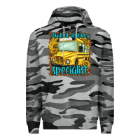 Slate Camo student delivery specialist Premium Hoodie - NancyCooperArtShop