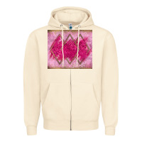 Sandshell pink glitter Zipper Hoodie - JahusDesignShop