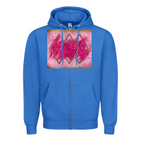 True Royal pink glitter Zipper Hoodie - JahusDesignShop