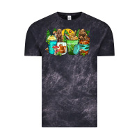 Cloud Black bear coffee cups Vintage Tee - Zillion Design Studio