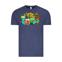 Vintage Denim bear coffee cups Vintage Tee - Zillion Design Studio