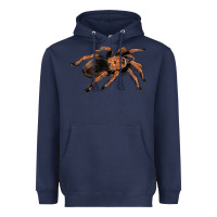 Navy Mexican Red Knee Tarantula Heavyweight Hoodie - LillyAllenDesigns