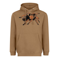 Toasted Coconut Mexican Red Knee Tarantula Heavyweight Hoodie - LillyAllenDesigns