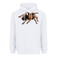 White Mexican Red Knee Tarantula Heavyweight Hoodie - LillyAllenDesigns