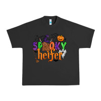 Pigment Black spooky heifer Urban Heavy Tee - Zillion Design Studio