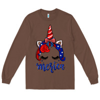 Chestnut 4th of July unicorn Long Sleeve Tee - Neo Western