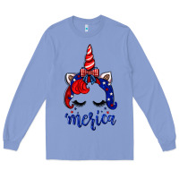Colony Blue 4th of July unicorn Long Sleeve Tee - Neo Western