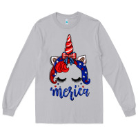 Moon Dust 4th of July unicorn Long Sleeve Tee - Neo Western
