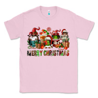 Bubblegum Pink merry christmas coffee afro gnomies Classic Tee - FaDigitalArtStudio