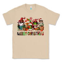 Mushroom merry christmas coffee afro gnomies Classic Tee - FaDigitalArtStudio