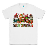 White merry christmas coffee afro gnomies Classic Tee - FaDigitalArtStudio