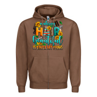Chestnut making hair beautiful is kinda my thing Zipper Hoodie - AdoDesignShop