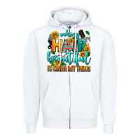 White making hair beautiful is kinda my thing Zipper Hoodie - AdoDesignShop
