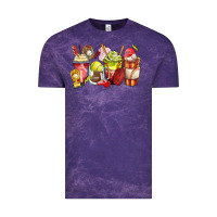 Cloud Purple baseball and softball coffee cups Vintage Tee - Zillion Design Studio