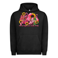 Pigment Black in october we wear pink Urban Hoodie - LillyAllenDesigns