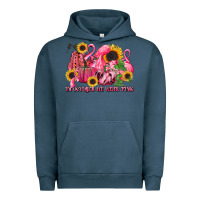 Pigment Midnight Navy in october we wear pink Urban Hoodie - LillyAllenDesigns