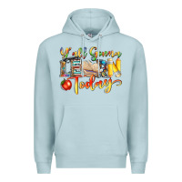 Blue Mist yall gonna learn today Premium Hoodie - NancyCooperArtShop