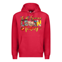 Cardinal yall gonna learn today Premium Hoodie - NancyCooperArtShop