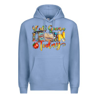 Colony Blue yall gonna learn today Premium Hoodie - NancyCooperArtShop