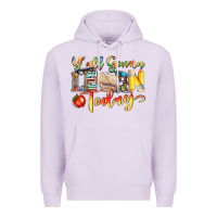 Lilac yall gonna learn today Premium Hoodie - NancyCooperArtShop