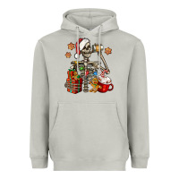 Moon Dust christmas skeleton coffee Heavyweight Hoodie - Jasminsmagicworld