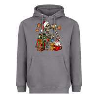 Storm christmas skeleton coffee Heavyweight Hoodie - Jasminsmagicworld