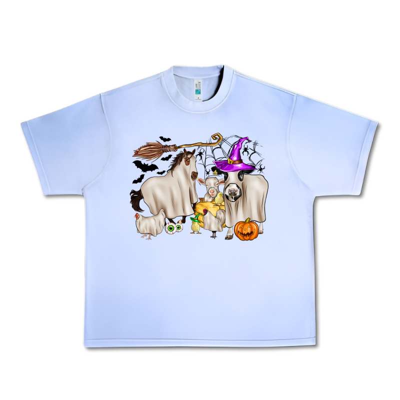 Halloween Farm Animals Urban Heavy Tee by Zillion Design Studio | Teevron