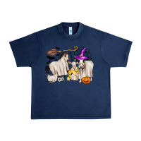 Navy halloween farm animals Urban Heavy Tee - Zillion Design Studio