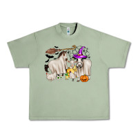 Oil Green halloween farm animals Urban Heavy Tee - Zillion Design Studio