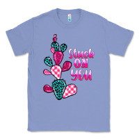 Colony Blue stuck on you cactus Classic Tee - BarkalooDesign