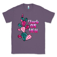Lavender stuck on you cactus Classic Tee - BarkalooDesign