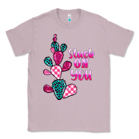 Lilac stuck on you cactus Classic Tee - BarkalooDesign