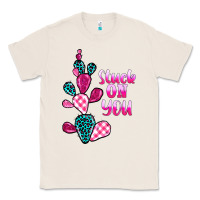 Natural stuck on you cactus Classic Tee - BarkalooDesign