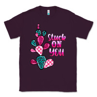 Plum stuck on you cactus Classic Tee - BarkalooDesign