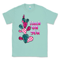 Seafoam stuck on you cactus Classic Tee - BarkalooDesign