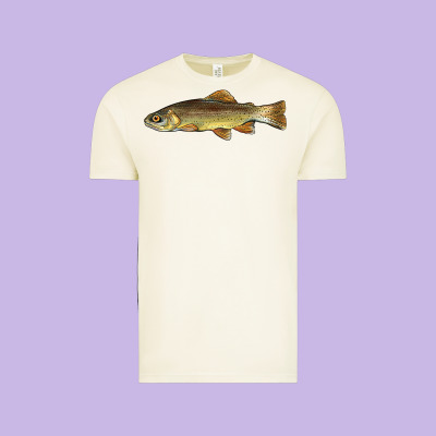 Arizona Apache Trout Fish Vintage Tee Designed By Barkaloodesign