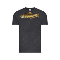 Vintage Black arizona apache trout fish Vintage Tee - BarkalooDesign