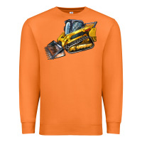 Carrot Compact Track Loader Premium Sweatshirt - LillyAllenDesigns