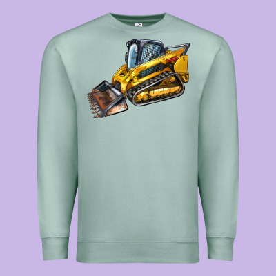 Compact Track Loader Premium Sweatshirt Designed By Lillyallendesigns