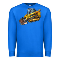 True Royal Compact Track Loader Premium Sweatshirt - LillyAllenDesigns