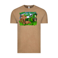Vintage Coffee Happy st. patrick's day cattle and calfs Vintage Tee - RanaPortraitStore