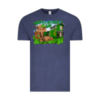 Vintage Denim Happy st. patrick's day cattle and calfs Vintage Tee - RanaPortraitStore