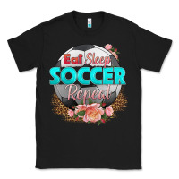 Black eat sleep soccer repeat Classic Tee - HRA Design Shop