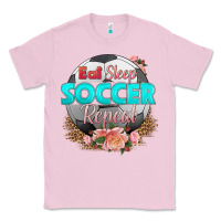 Bubblegum Pink eat sleep soccer repeat Classic Tee - HRA Design Shop
