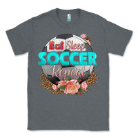 Charcoal Heather eat sleep soccer repeat Classic Tee - HRA Design Shop