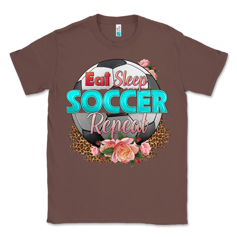 Eat Sleep Soccer Repeat Classic Tee by HRA Design Shop | Teevron